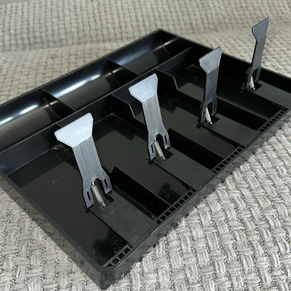 Cash drawer black tray